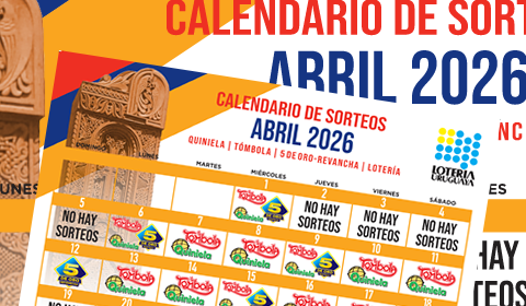 Calendario de sorteos febrero 2026